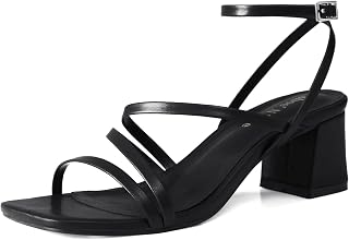 Shoe'N Tale Strappy Block Heel Sandals Women's Ankle Strap