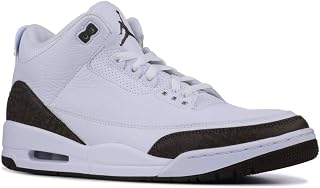 Nike Men's Air Jordan 3 Retro Mocha White/Dark Mocha-Chrome 136064-122 (Size: 8)