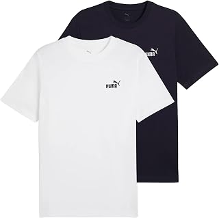 PUMA Ess Small No. 1 Logo Tee T-Shirts Unisex - Adult (Pack of 1)