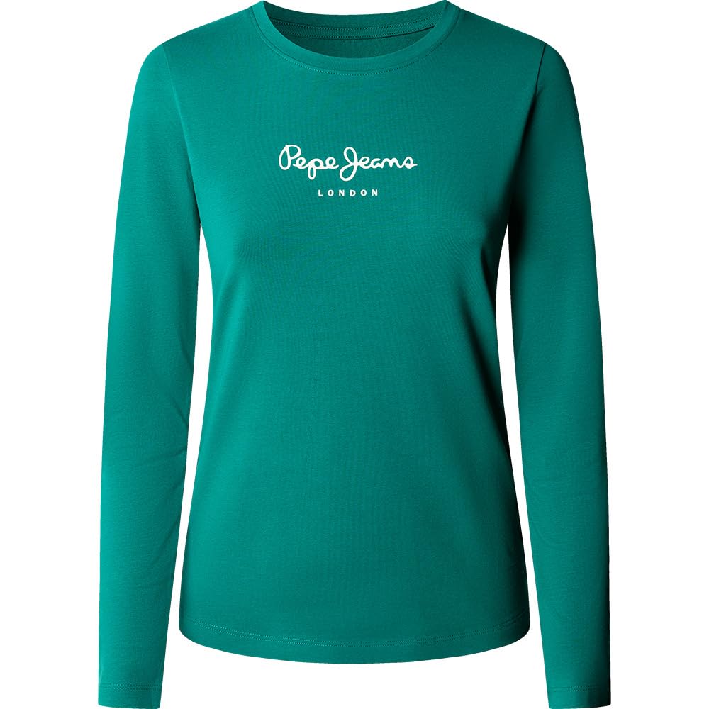 Pepe Jeans Women's New Virginia Ls N T-Shirt (Pack of 1)