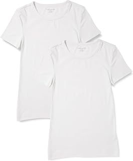 Amazon Essentials Women's Crew Neck Slim Fit Short Sleeve Tee