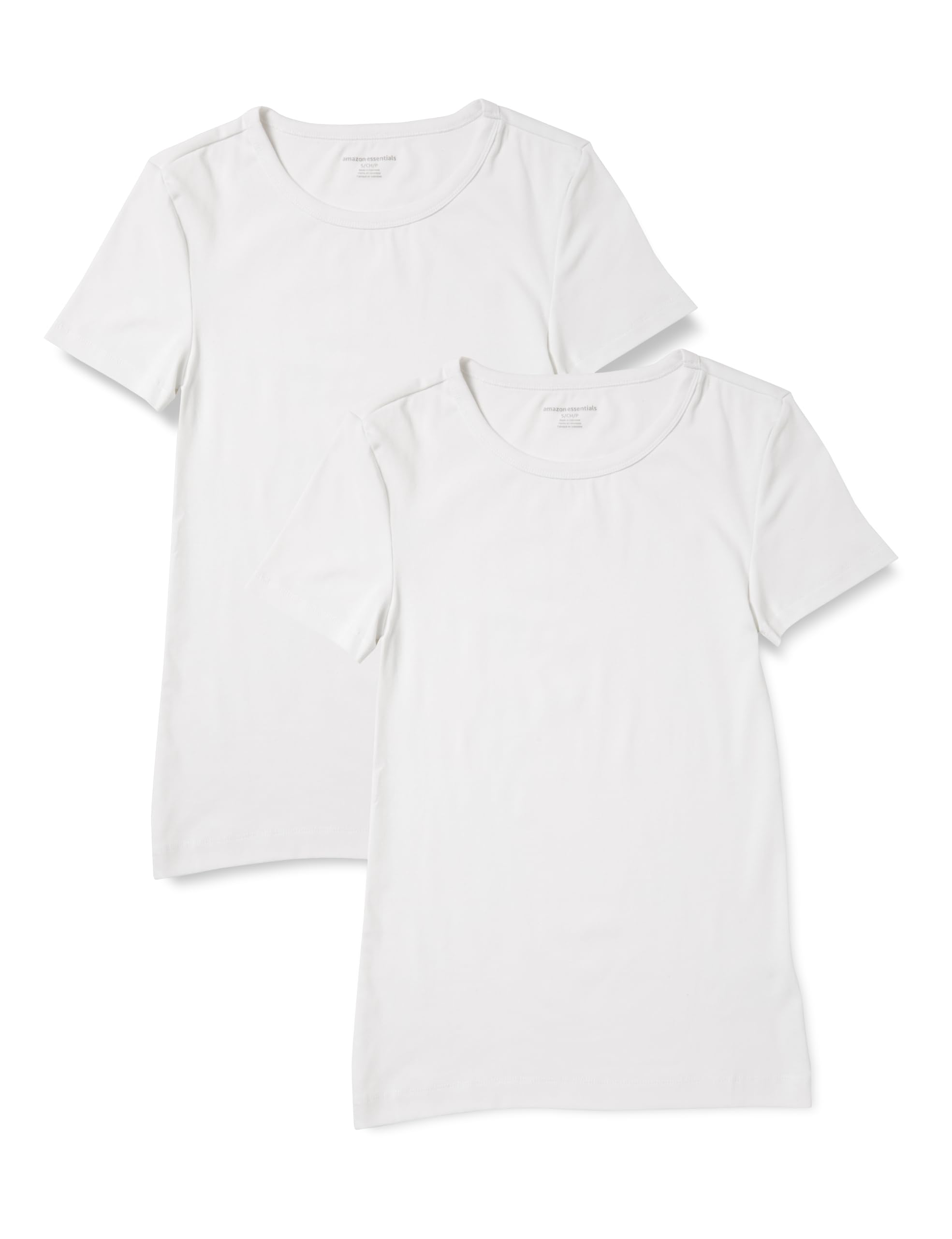 Amazon Essentials Women's Crew Neck Slim Fit Short Sleeve Tee