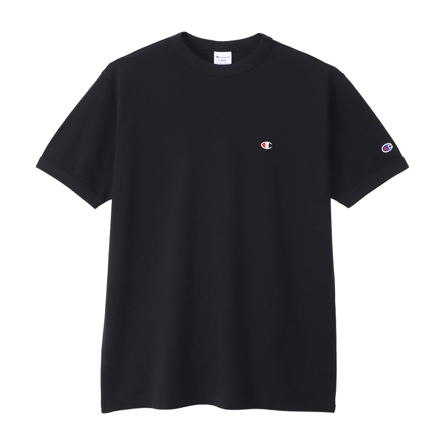 Champion(チャンピオン) Tシャツ 半袖 丸首 綿100% ワンポイントロゴ ショートスリーブTシャツ ベーシックC3-Z359メンズ