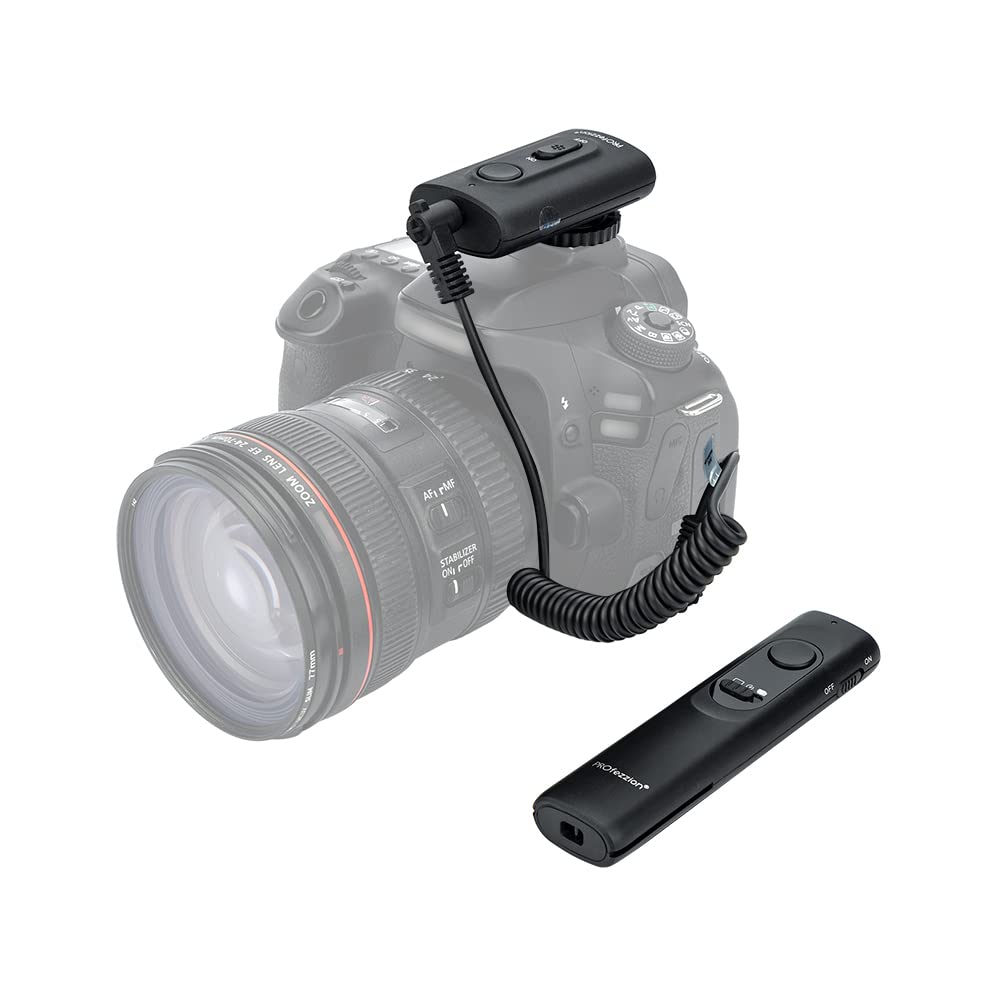 PROfezzion 164ft Remote Shutter Release Wireless for Select Canon Cameras | for 