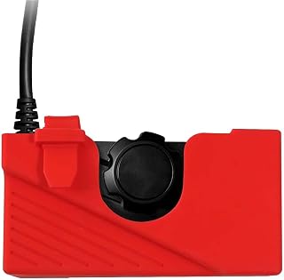 Live Scope Transducer Cover for Garmin LiveScope Plus LVS34 – Red Silicone Shield – Impact Resistant, UV-Proof Travel Case, Made Protective Housing for Garmin Transducer