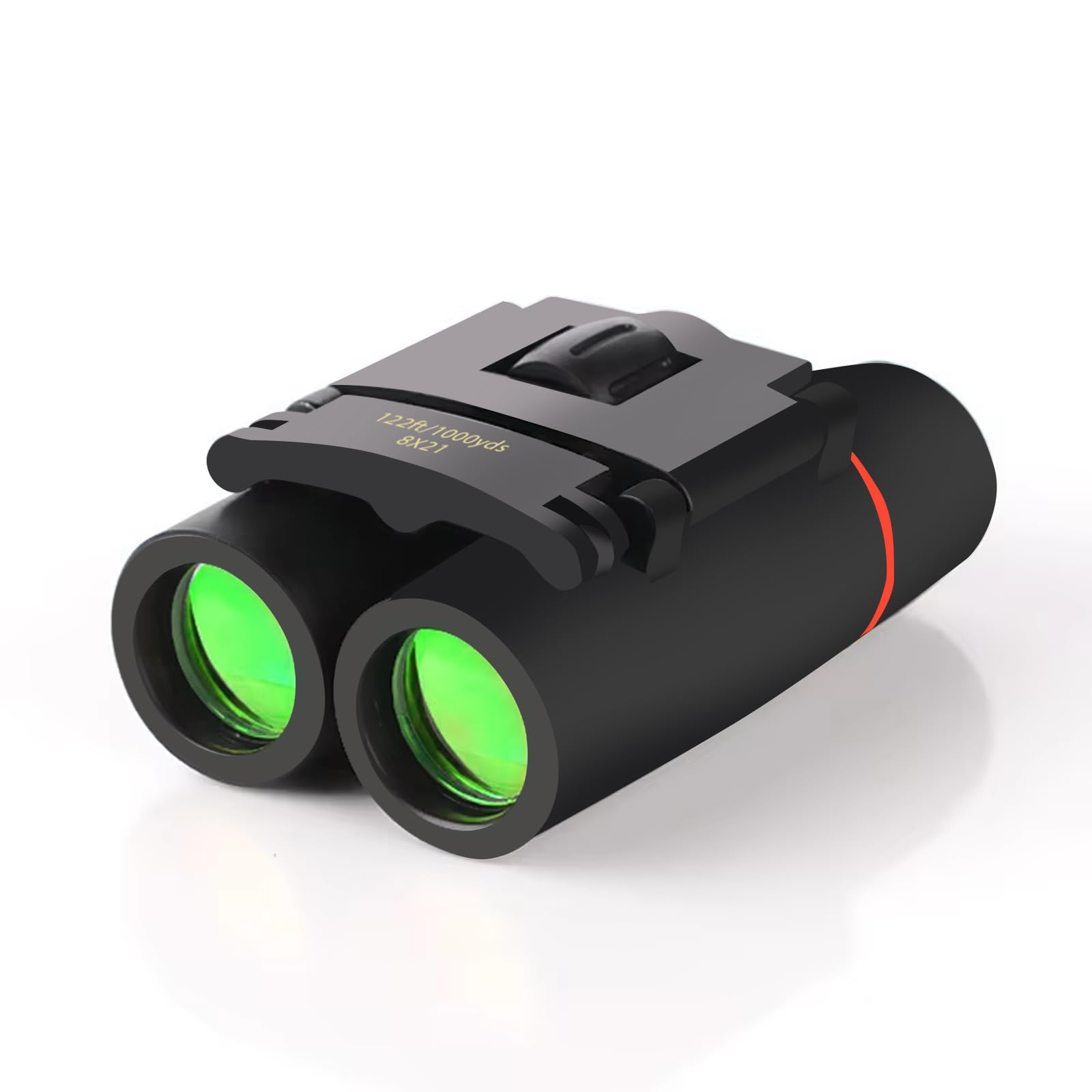 POXXU Binoculars for Adults and Kids, High Powered Compact Binoculars | 8×21 Por