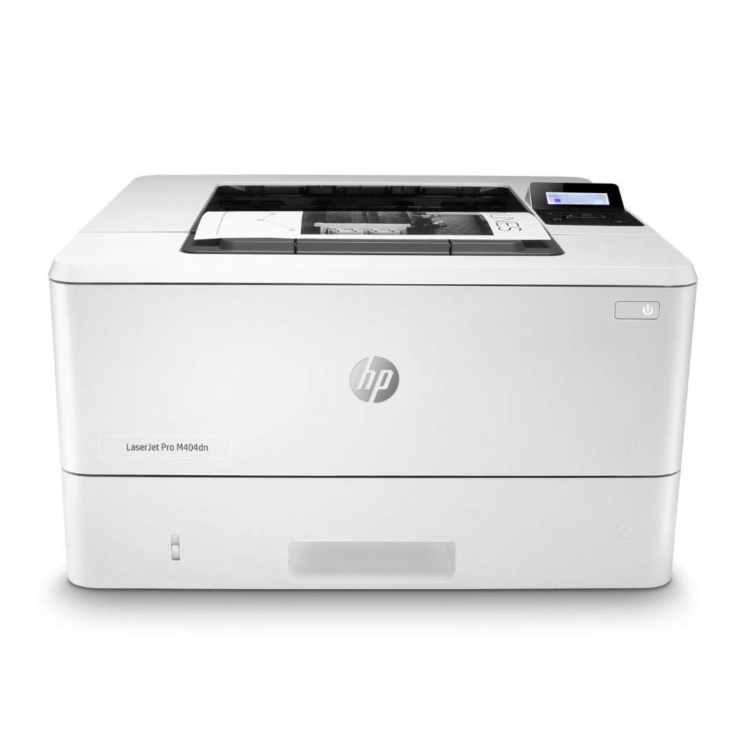 HP LaserJet Pro M404dn Monochrome Laser Printer with Built-in Ethernet & Double-