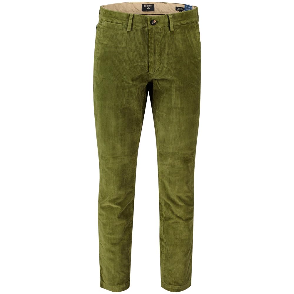 Dockers Crafted Khaki Men's Slim Tapered Trousers