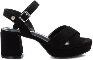 XTI Sandals 142359 Black -Heel Height 7 cm