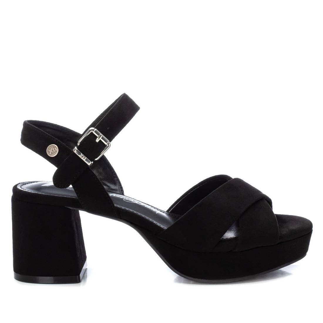 XTI Sandals 142359 Black -Heel Height 7 cm