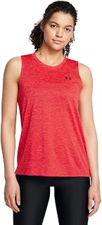 Under Armour Women's Tech Tank Twist Sports Shirt Made of Super Soft UA Tech Material, Quick-Drying Functional Shirt