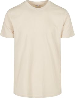 Build Your Brand Men's Basic Crew Neck T-Shirt Pack of 1/3/5