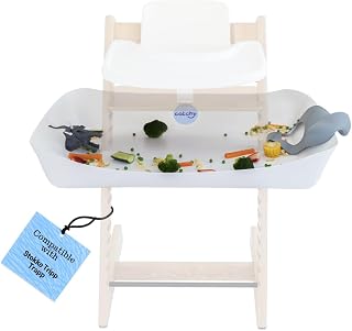 Catchy - The Food and Mess Catcher for the Stokke Tripp Trapp - Catchy Food Catching Accessory for Highchairs - Baby &amp; Toddler Food Mat - High Chair Food Catcher - High Chair Accessories