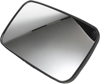 SHINEOFI Universal Farm Mirror, Convex Tractor & Forklift Side View Mirror | Universal black metal & plastic rearviewmirror. Convex surface for quick installation on tractors & forklifts (Rainproof).