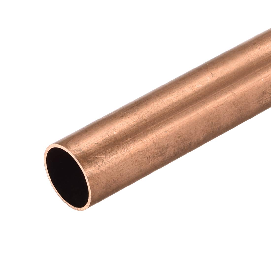 Round Copper Tube, 10mm Outer Diameter, 0.5mm Wall Thickness, Long Straight Tube