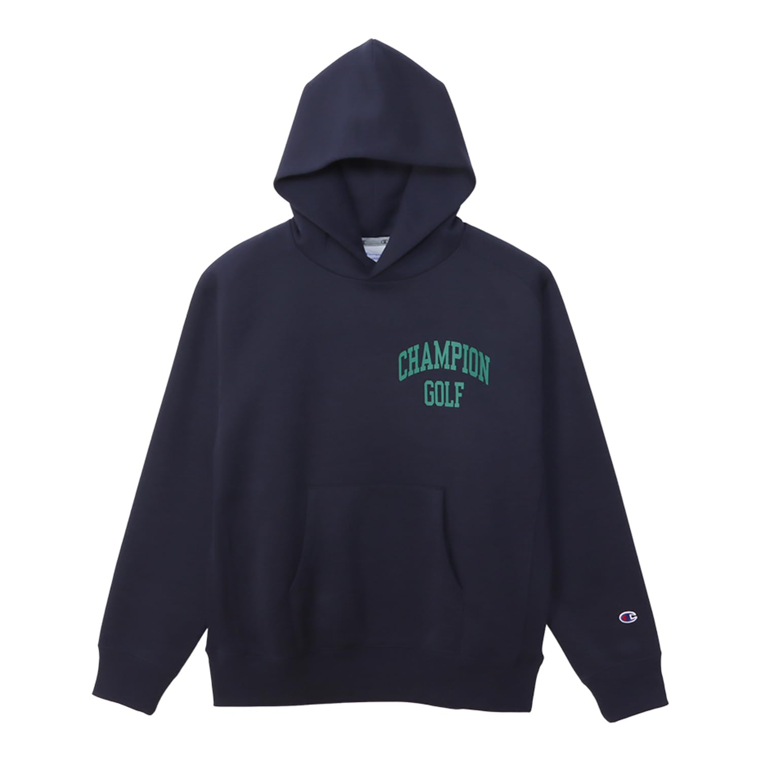 Champion(チャンピオン) パーカー 長袖 抗菌防臭 ストレッチ 保温 グラフィックロゴプリント TECH WEAVE(R) TERRY フーデッドスウェ