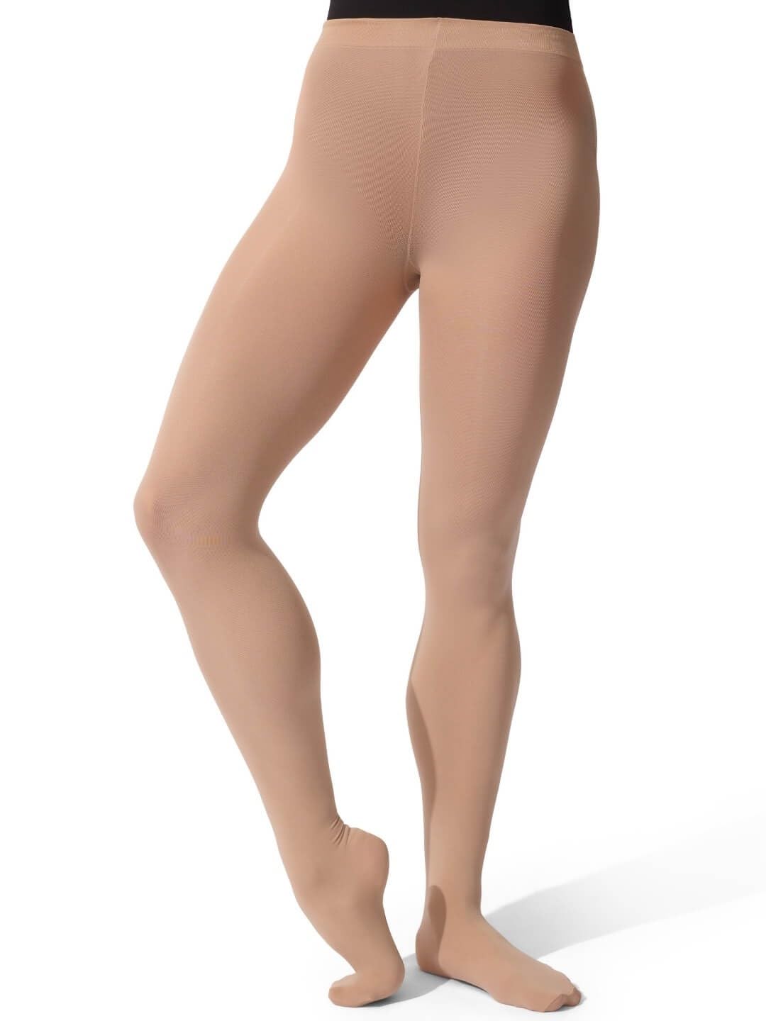 Capezio Ultra Soft Self Knit Waistband Transition Tight