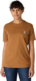 Carhartt Women's Iconic WK87 Pocket T-Shirt Closeout