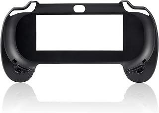 Sedicoca New Grips Hand Grip Compatible Durable Joypad Plastic Flexible Hand Grip Compatible with for PS Vita PSVita PlayStation Vita 1000 (PCH-1000), Black