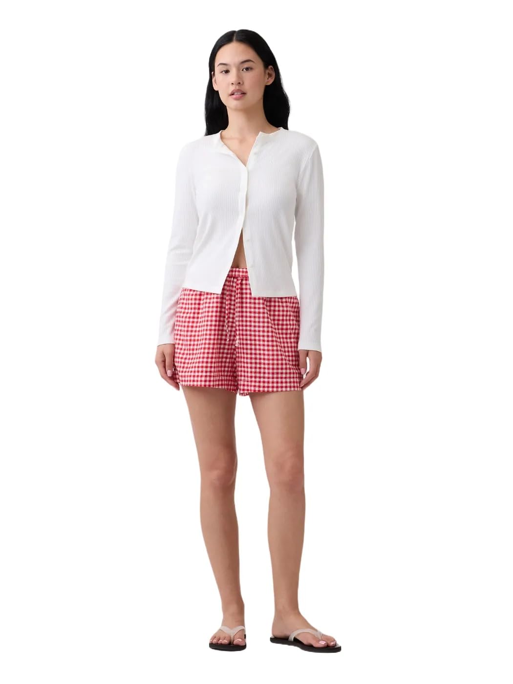 Gap Women's 4" Linen Easy Pull-on Short