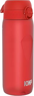 ION8 Gourde, 750 ml, Anti-Fuite, Sports, Facile à Ouvrir, Verrouillage Sécurisé, Lavable en Lave-vaisselle, Poignée de Transport, Couvercle Rabattable, Sans BPA, Poignée Profilée