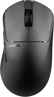 Pulsar Gaming Gears X3 Crazylight Wireless Gaming Mouse, Mini, Jet Black