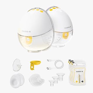 Medela Motion InBra Wearable Electric Breast Pump + Storage Bag – Highly efficient, Designed for Dependable Performance and Comfort. Hassle-Free handling & discreetness