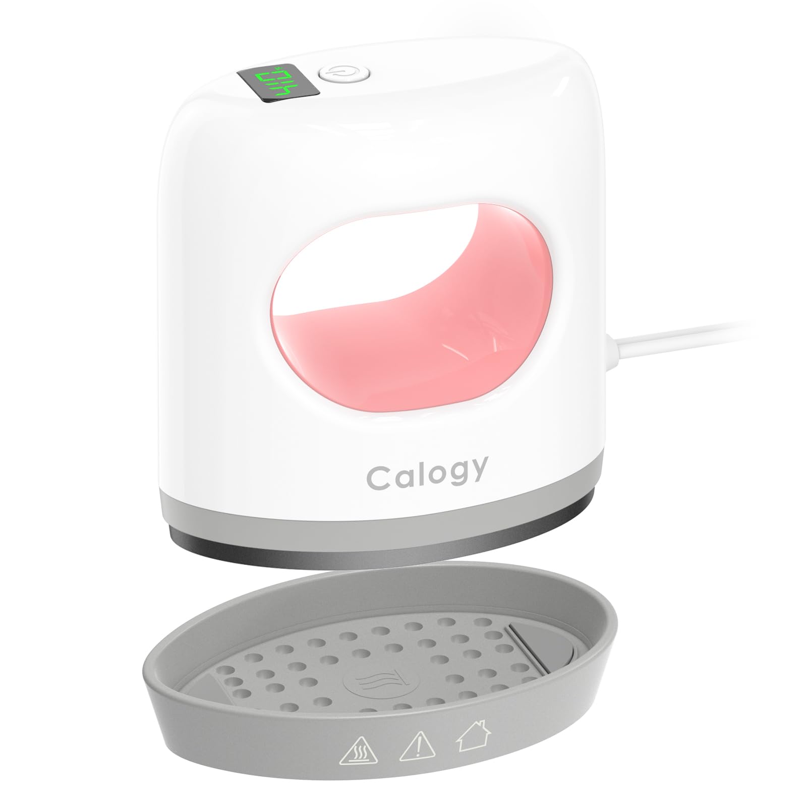 Calogy Super Mini Heat Press Machine, Fast Up to Max 410℉ in 3Mins & 4 Heating S