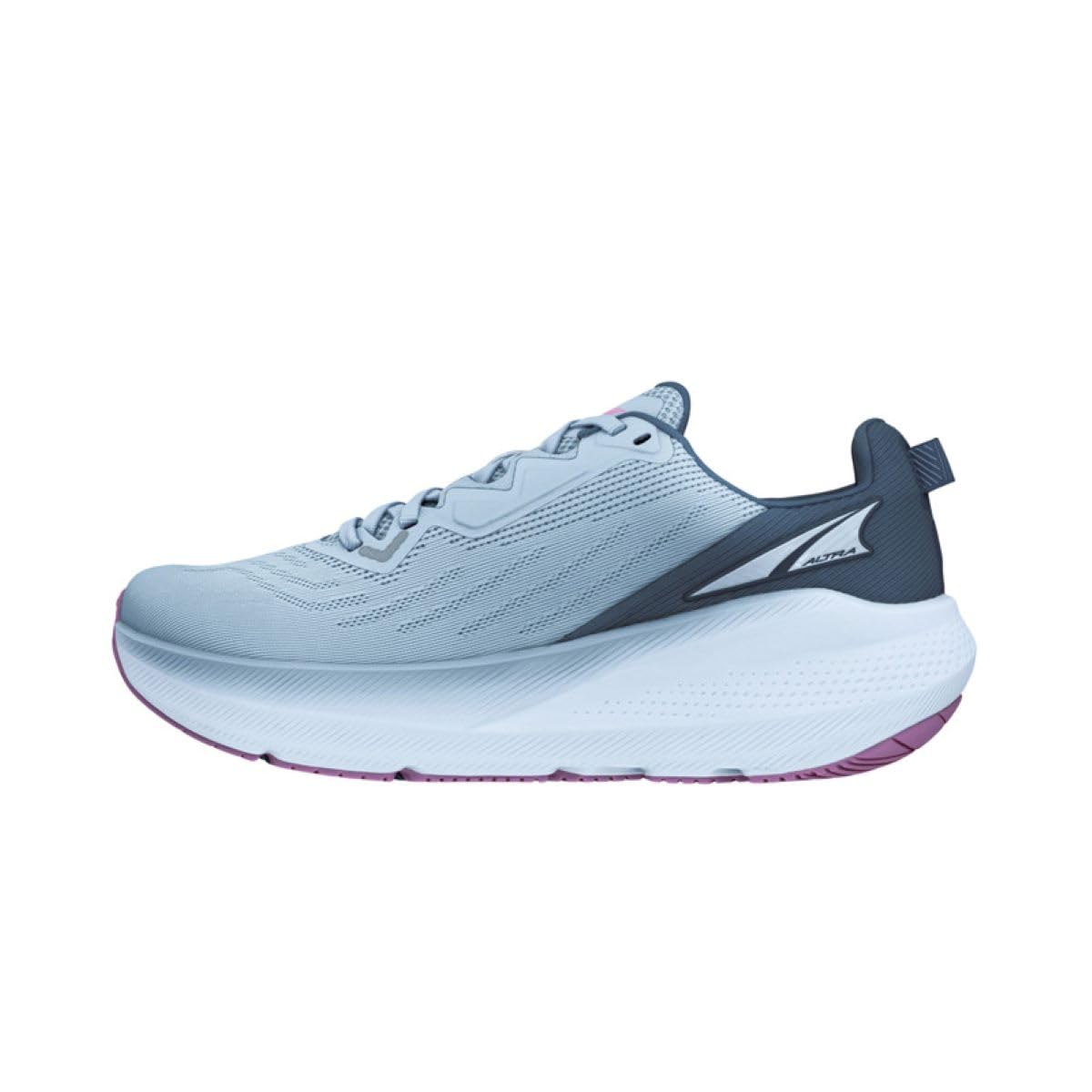 ALTRA FWD Via Running Shoes Neutral Sneaker Women White, light blue, 44.5 EU