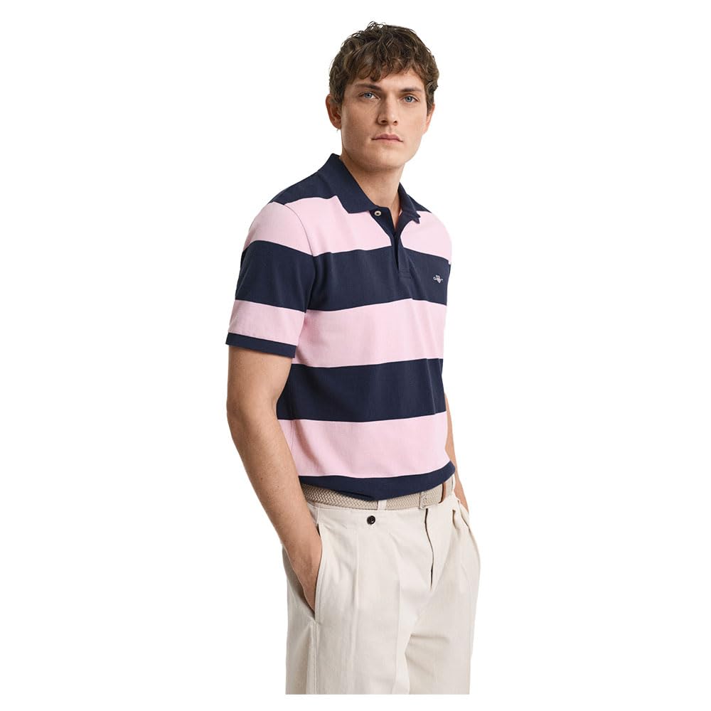GANT Block Stripe Men's Polo Shirt