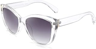 FEISEDY Polarized Sunglasses American Womens Square Cat Eye Shades B2451