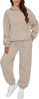 Zfdmmil Women's 2 Piece Tracksuit Set Long Sleeve Top Trousers | Relaxed Fit, women's clothing, Casual Loungewear, Travel, Walking, Weekend Wear