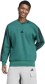 adidas Men's Essentials 3-Stripes French Terry Sweatshirt