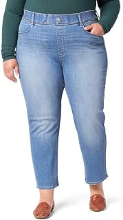 Levi Strauss Signature Gold Women's Totally Shaping Pull-on Ankle Straight Jeans (Also Available in Plus)