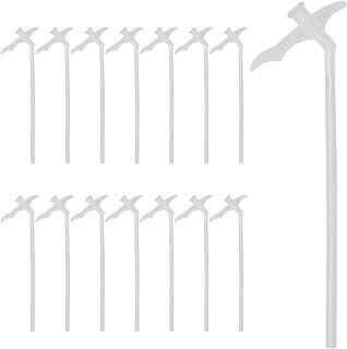 suiwotin 15pcs Spray Foam Replacement Tubes, Foam Nozzle Tips with Thread | For Expanding Foam, PP Plastic Applicators, for Gap Filling, Insulation & Sealing