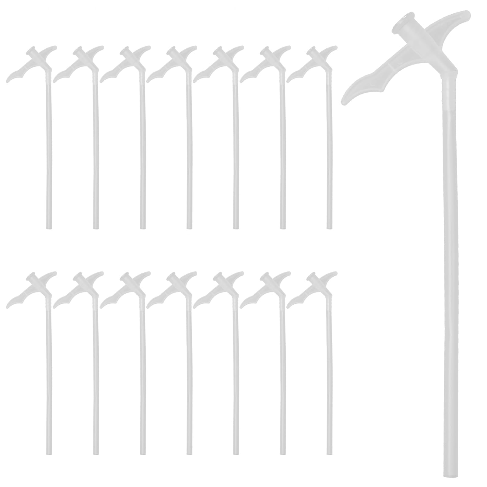 suiwotin 15pcs Spray Foam Replacement Tubes, Foam Nozzle Tips with Thread | For 