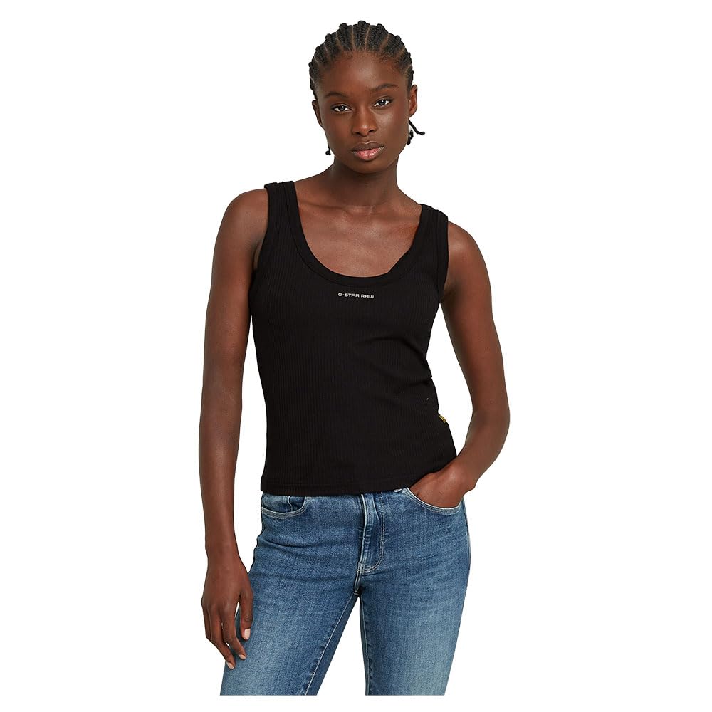 G-Star Women Slim Rib Tank Top