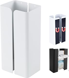 Tissue Case Paper Holder (White, Magnet)
