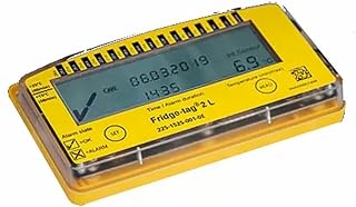 Fridge-tag 2L Vaccine Temperature Data Logger with NIST Traceable Probe | NIST-traceable probe, glycol-buffered sensor, USB PDF reports, high/low alarms, 30-day display history for vaccine storage