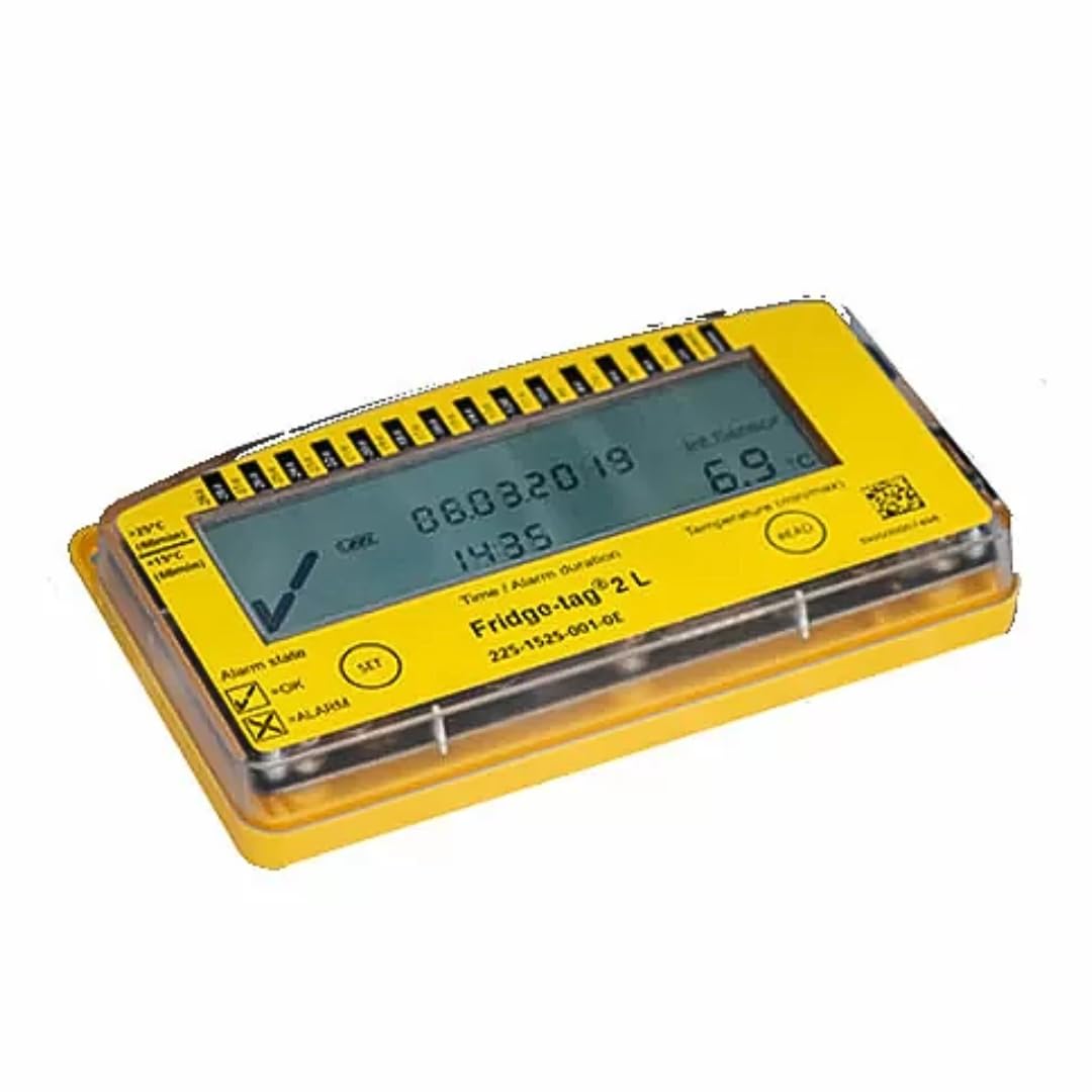 Fridge-tag 2L Vaccine Temperature Data Logger with NIST Traceable Probe | NIST-t