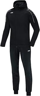 JAKO Classico M9450 Men's Polyester Tracksuit with Hood, Night Blue/Citro, XXL
