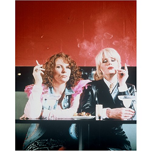 Absolutely Fabulous Joanna Lumley as Patsy Stone and Jennifer Saunders as Edina 