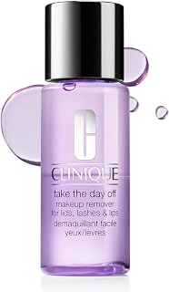 Clinique Take The Day Off Liquid Makeup Remover For Lids, Lashes, + Lips | Eye Makeup Remover | Oil Free + Non-Irritating | For All Skin Types