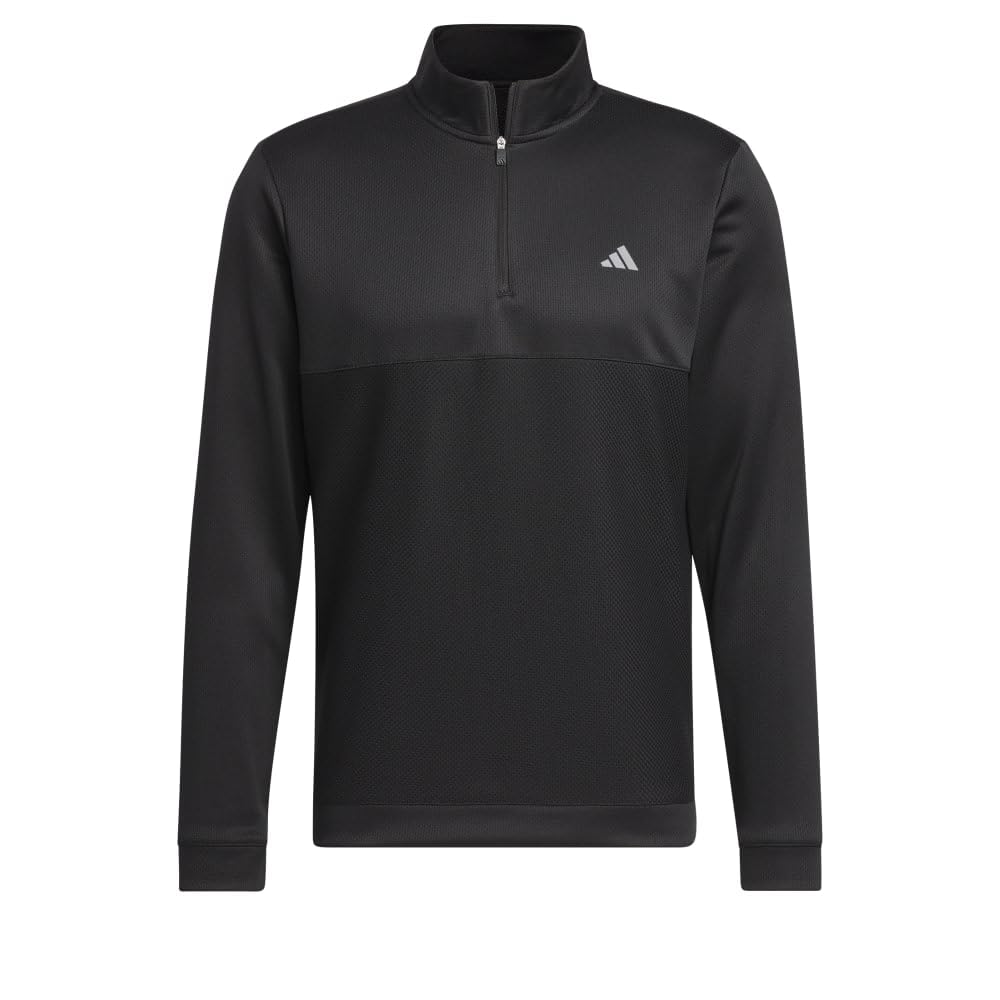 adidas Men's Ultimate365 Textured Quarter-zip Top