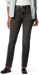 Levi Strauss Signature Gold Women's '03 Essential Mid Rise Straight Jeans