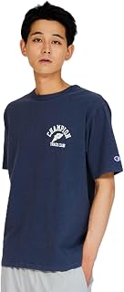 Champion C3-B335 Men's Short Sleeve Short Sleeve Short Sleeve Crew Neck 100% Cotton USA Vintage Wash Graphic Logo Print Short Sleeve T-shirt