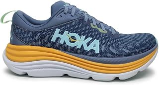 Hoka One One Mens Gaviota 5 Textile Synthetic Shadow Dusk Trainers 12.5 UK