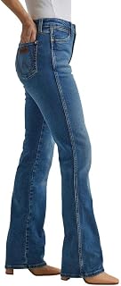 Wrangler Womens Western Women's Retro Bailey High-Rise Bootcut JeanJeans