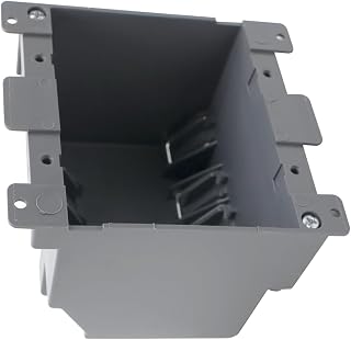 2-Gang Old Work Electrical Box, 26 cu in, ETL Listed