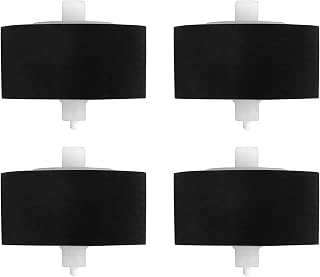 eMagTech 4Pcs Rubber Pinch Wheels RDP0055 Compatible with Technics RS-AZ6/AZ7/BX501/BX646/TR373 VCR Cassette Player Roller